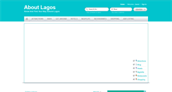 Desktop Screenshot of aboutlagos.com